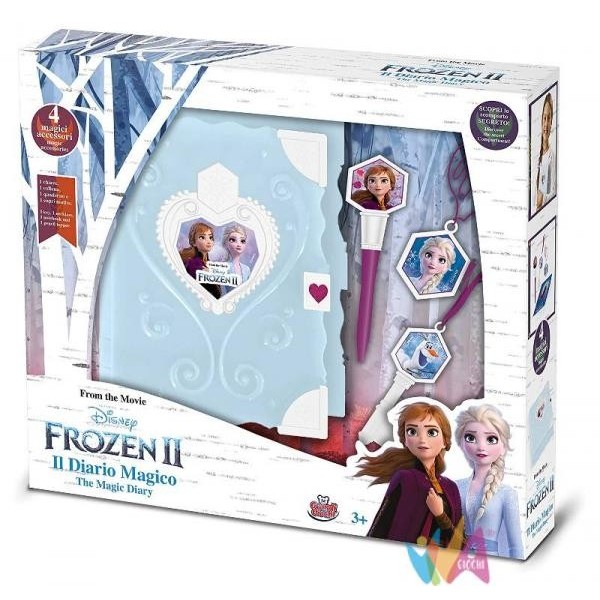 Acquista Frozen - Diario Segreto Con 2 Penne Con Inchiostro Invisibile +  Luce UV