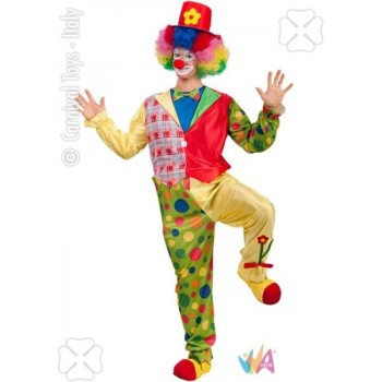 COSTUME CLOWN FIORELLINO...